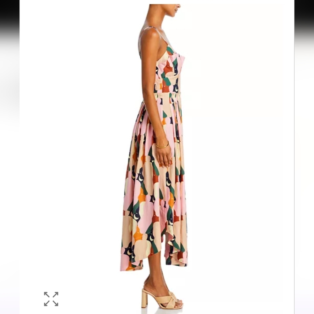 FARM RioThe Kiss Printed Maxi Dress Size S - Picture 5 of 16